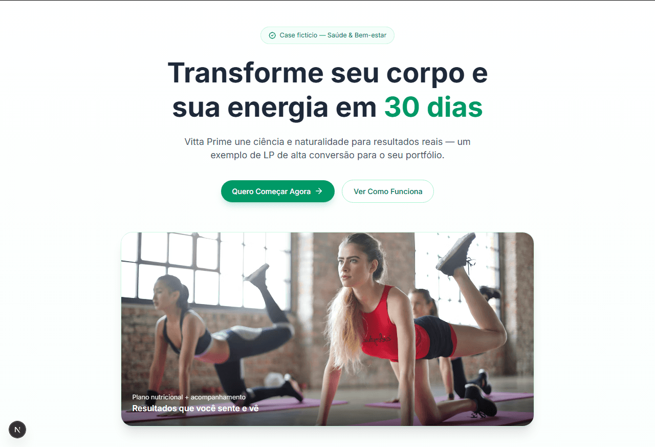 Vitta Prime — LP de Alta Conversão